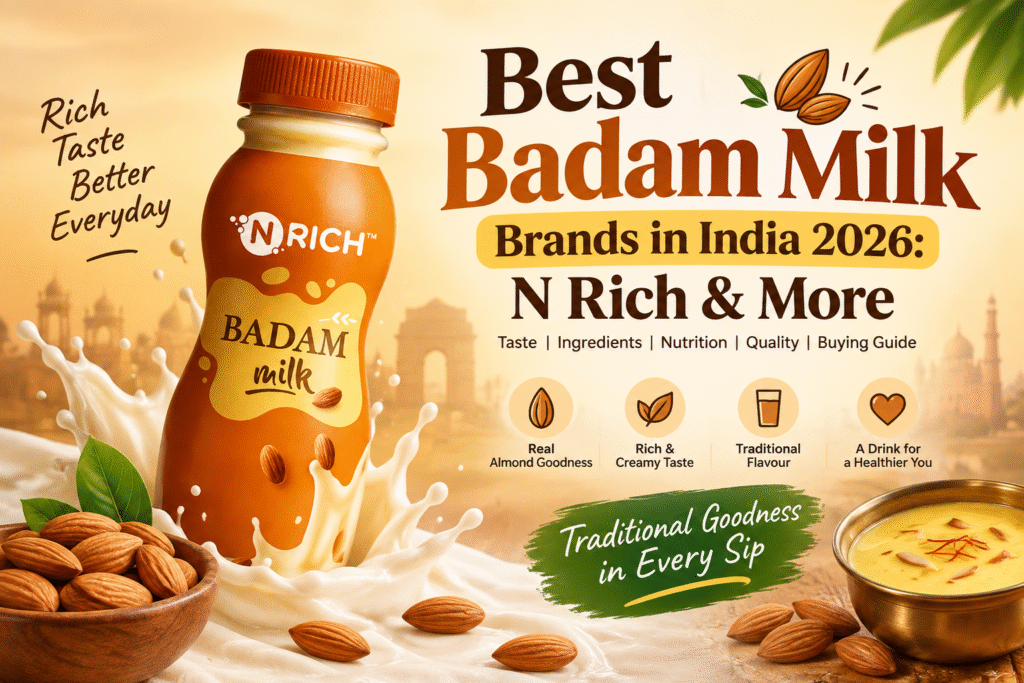 Best Badam Milk brands in India